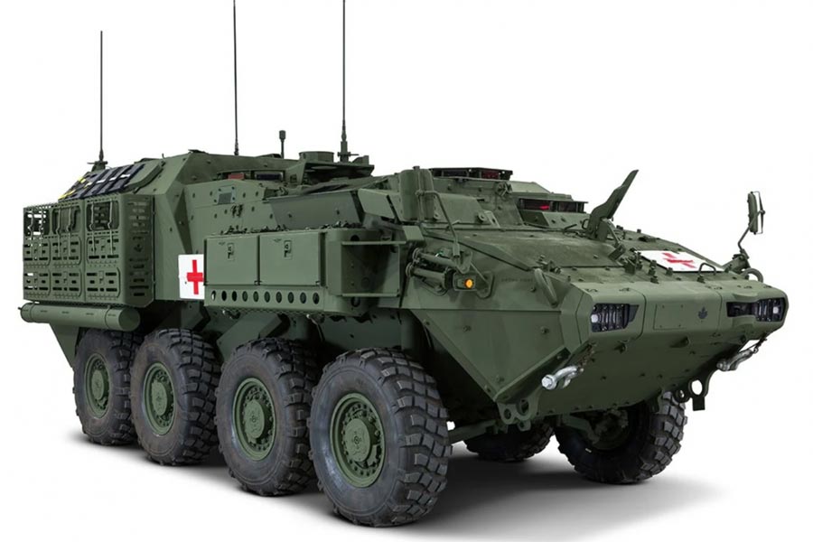 Canada to Build 50 Armoured Vehicles Worth $500M During Next Three Years for Ukraine, Medical evacuation vehicle based on LAV ACSV, Defense Express