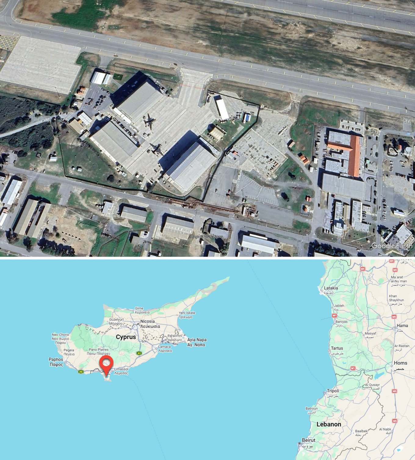 Mystery Drone Strikes U 2 Aircraft Hangar in Cyprus — UK Says It Was Not Launched from Iran, Defense Express