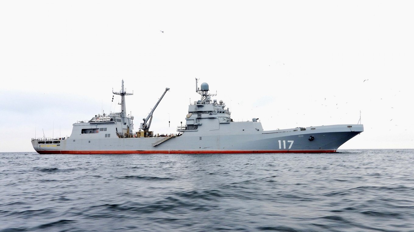 Defence Express / Ivan Gren class landing ship Pyotr Morgunov