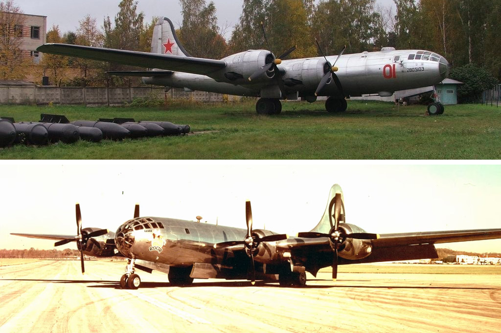 Tu-4 and B-29