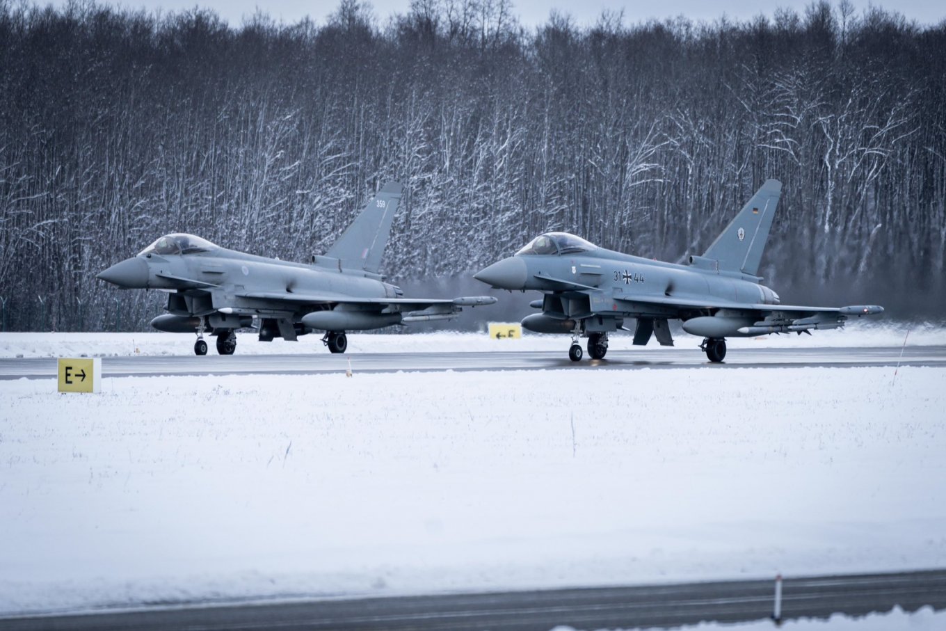 The Eurofighter aircraft of the Royal Air Force and the German Air Force on March 14, 2023 Defense Express Does russia Use Civil and Transport Aircraft to Violate the Airspace Because it Rans Out of Combat Aircraft