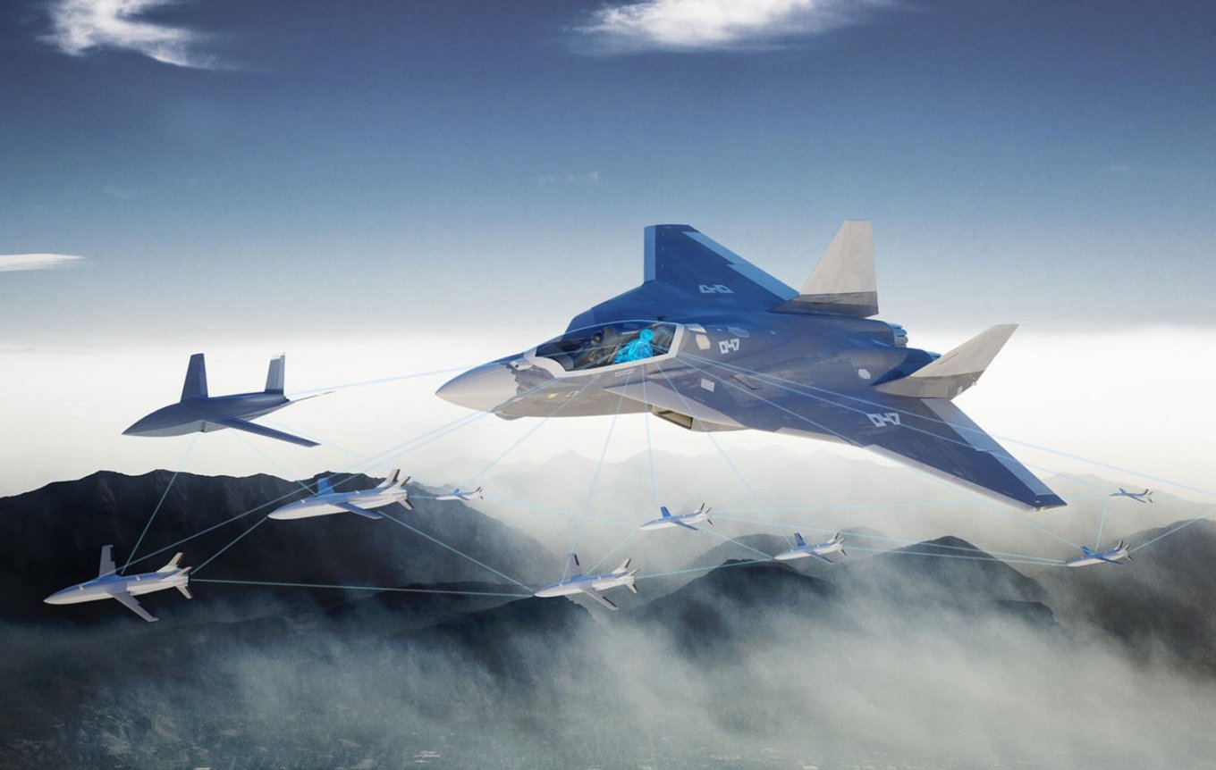 FCAS 6th-generation fighter concept rendering by Airbus / Defense Express / FCAS Fighter is Doomed: Dassault Wants 80% Workshare Instead of 33%, Airbus Threatens to Find Another Partner