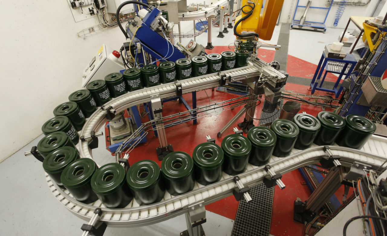 Propellant charge production for 155mm shells