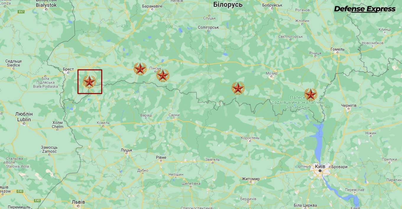 Positions of the 38th Separate Air Assault Brigade of the Armed Forces of the Republic of Belarus near settlement of Uzhovo, Another Sudden Military Training in belarus: the belarusian Military Did Start to Move Towards Ukraine, Defense Express