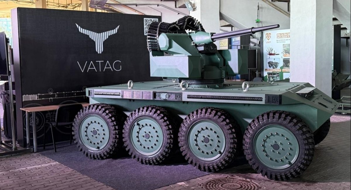VATAG AI-Controlled Multifunctional Heavy Ground Robotic Platform Introduced in Ukraine