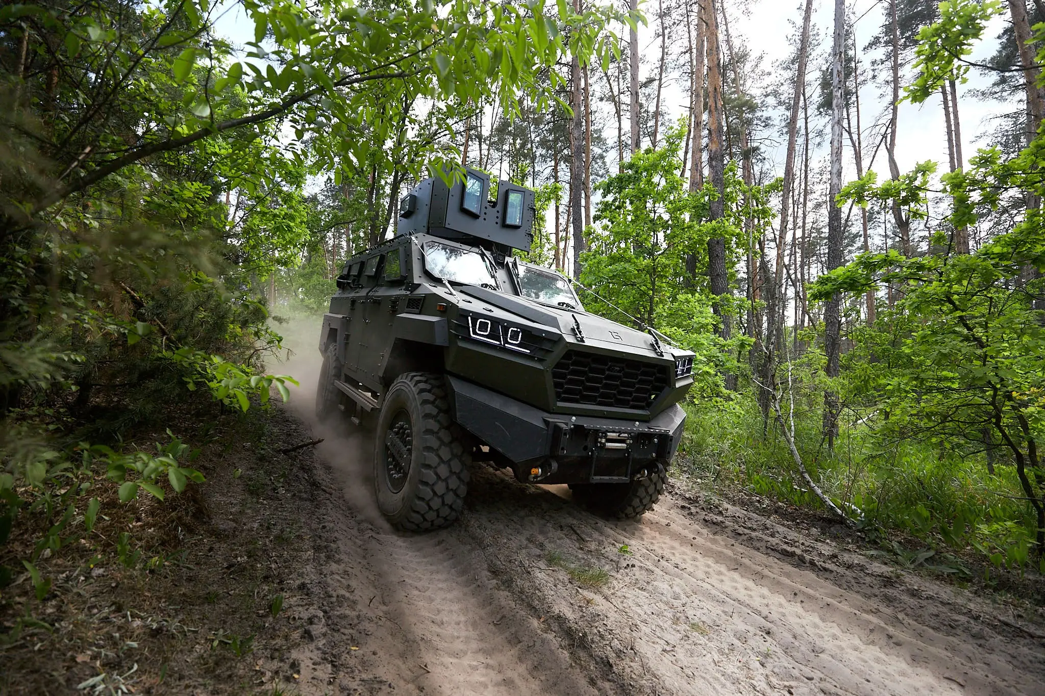Ukrainian Inguar-3 armored vehicle