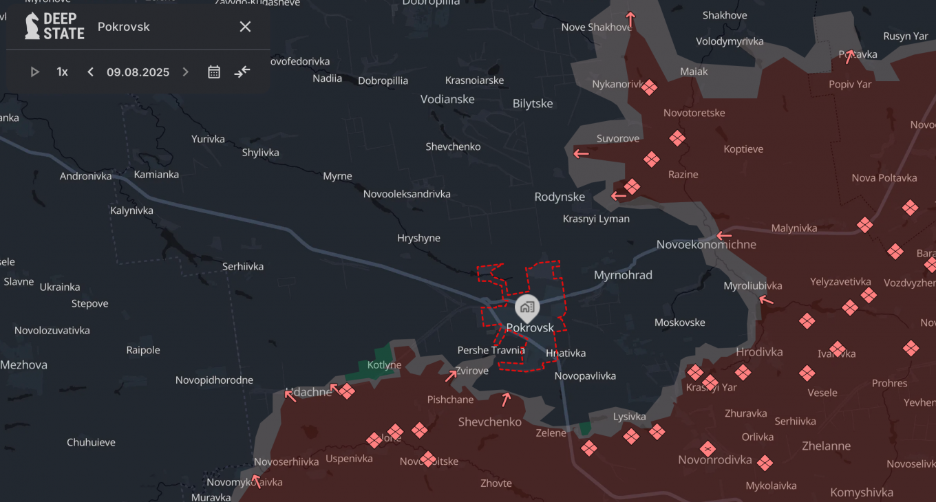 Pokrovsk, Donetsk region Defense Express UK Defense Intelligence: russia Gains 500+ sq km in July as Pokrovsk Faces Encirclement Threat