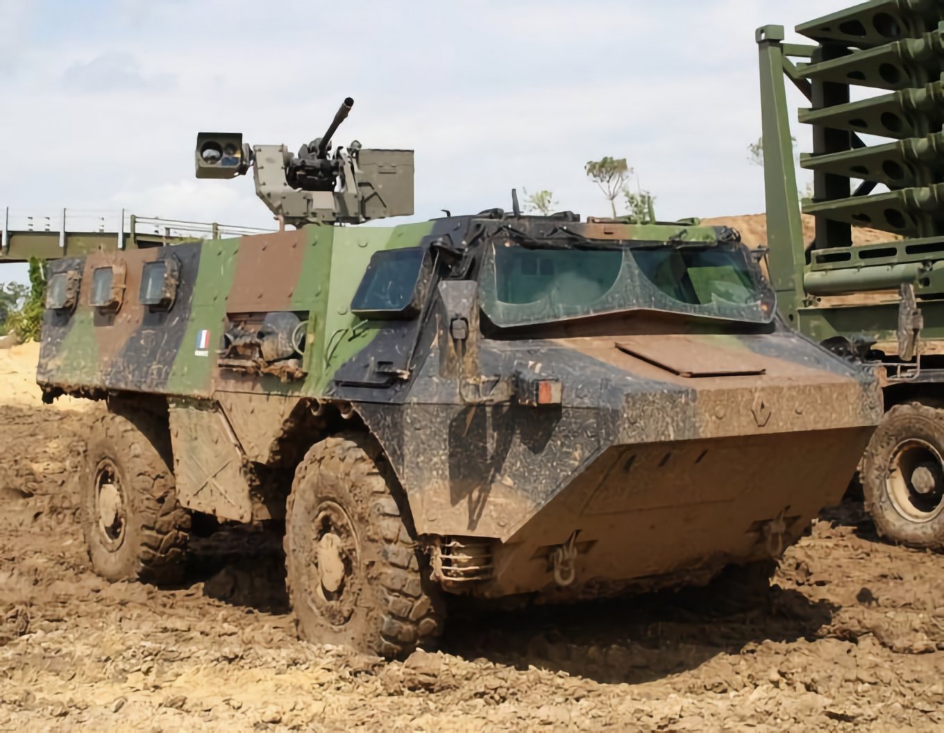 French VAB armored personnel carrier