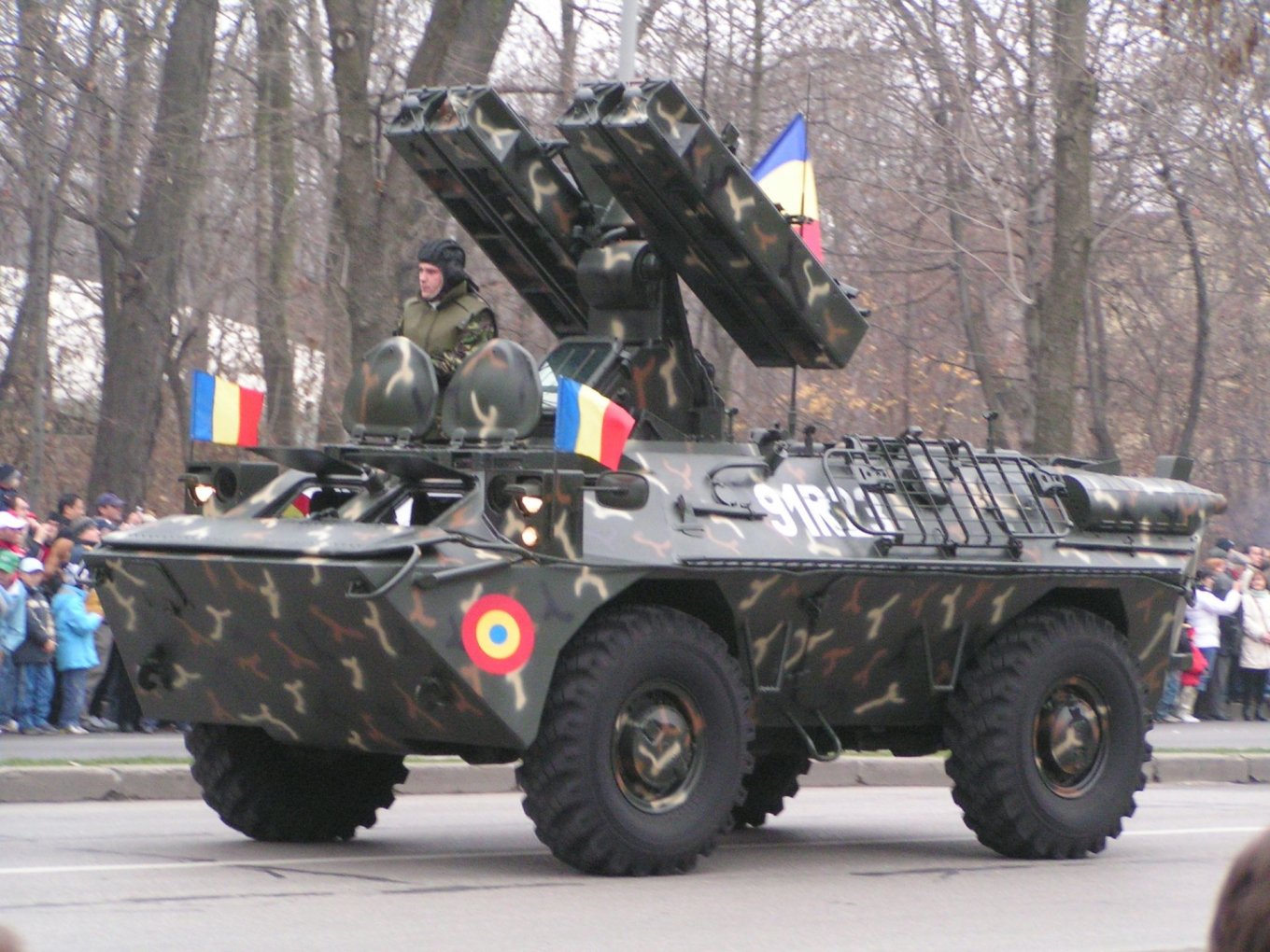 Romanian CA-95 SAM System Makes Its Debut in Ukraine