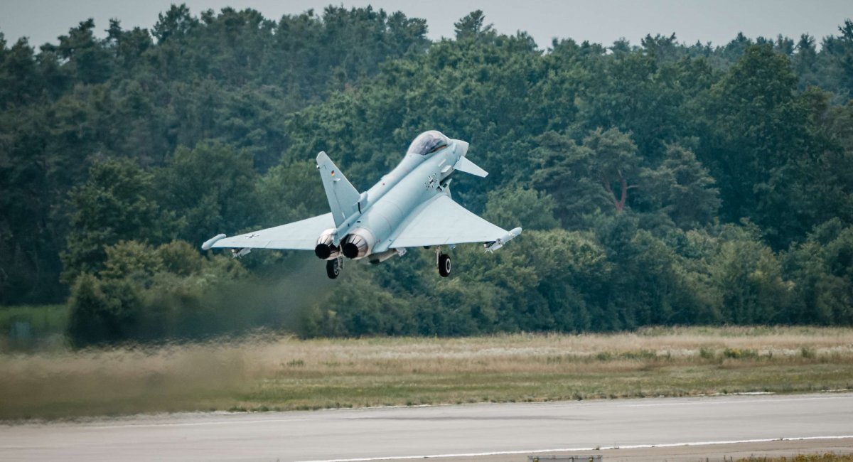The First Flight of the Luftwaffe's Eurofighter Typhoon Tranche 4 / Photo credit: Airbus Defence