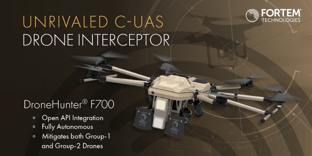 Fortem drone deals hunter