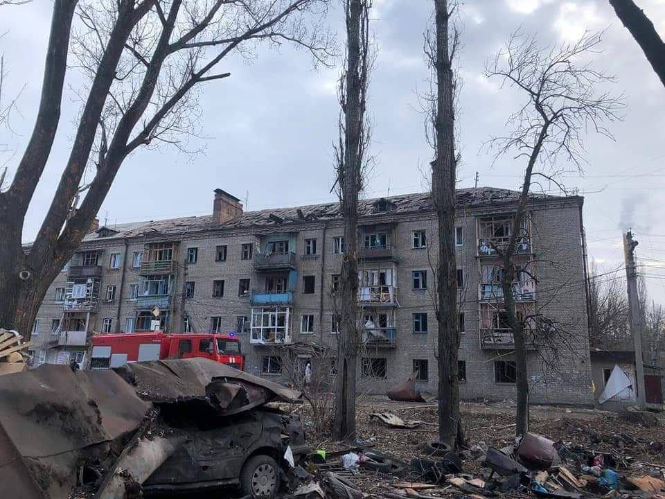 Aftermath of amissile strike in Kostiantynivka, January 28 / Photo credit: Ukraine NOW