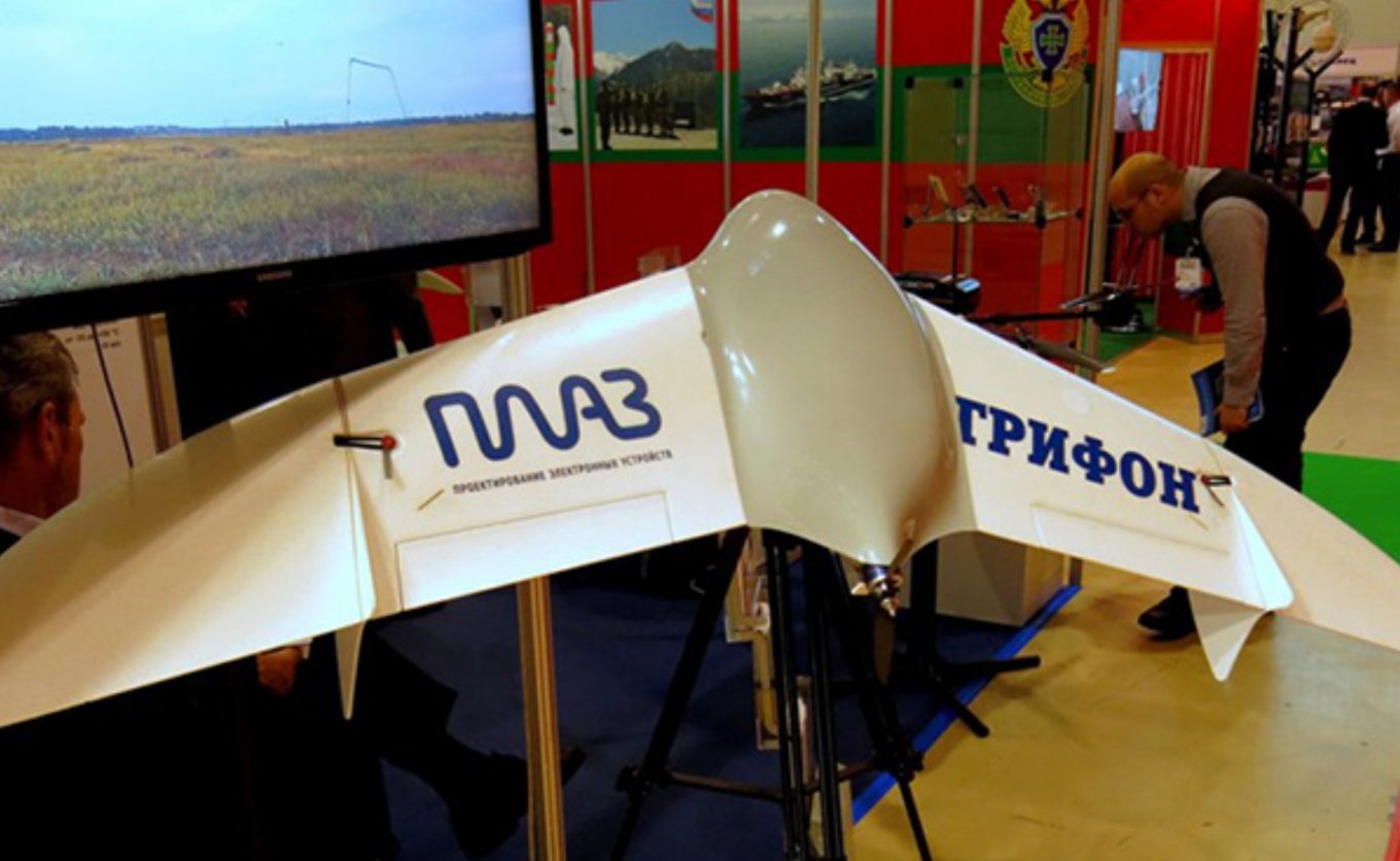 Gryphon 12 russian drone. 2015 year. Photo - Russian media