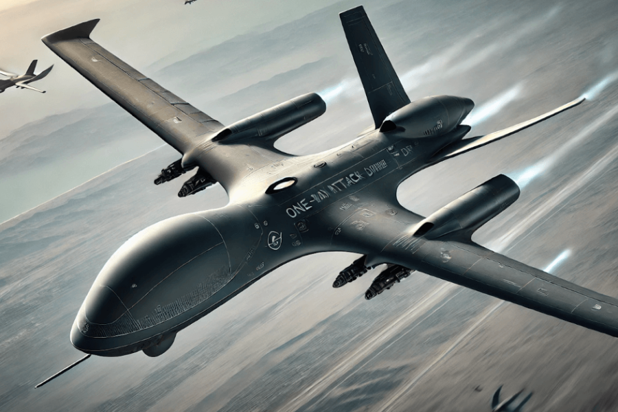 One of the attack drone concepts from Project Artemis