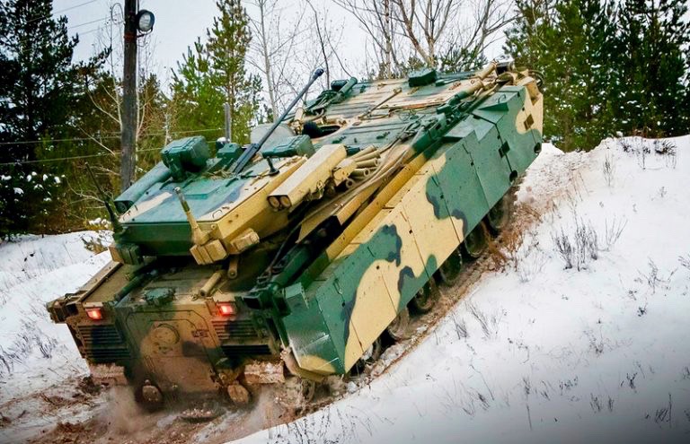 Kurganets-25 on tests / Defense Express / Over 15 Years in Progress, russian Kurganets-25 Development Still Limps Along