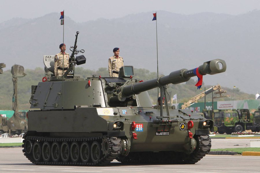 Turkey Exports 155mm Shell Production Technology — First to Pakistan, Now to Iraq, Pakistani Army M109 howitzer