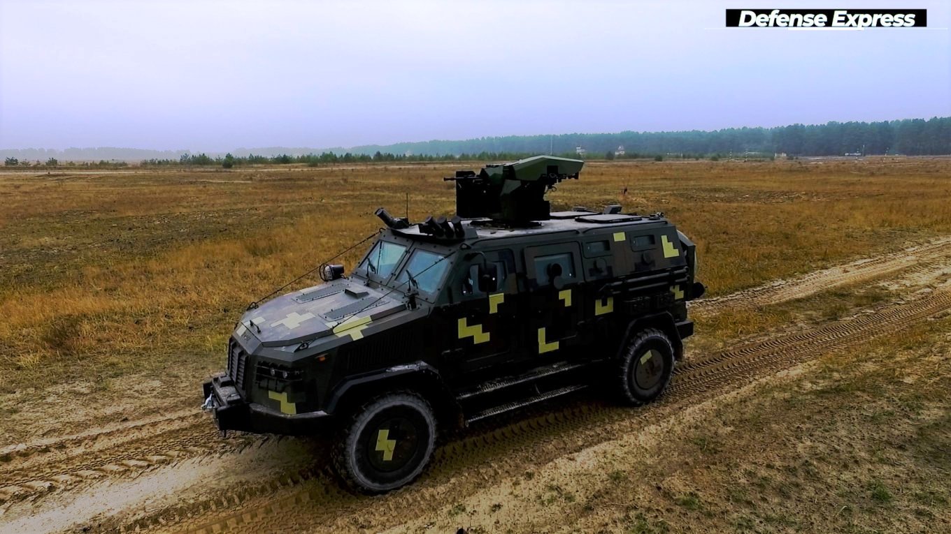 The SARP Dual RСWS was installed in the Kozak-2M by NVO Practika, Defense Express