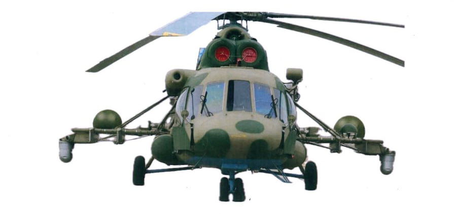 The Multik system on the Mi-8 helicopter Defense Express russia Mounts Its New Multik Jammer on Helicopters After the Mi-8 Losses