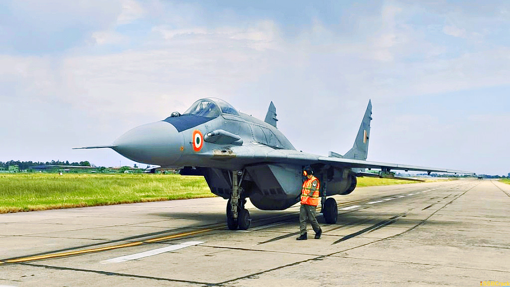 MiG-29UPG of the Indian Air Force on the ground, U.S. to Upgrade India’s MiG-29 Fleet After New Delhi Drops russian Deal for 100 Fighters