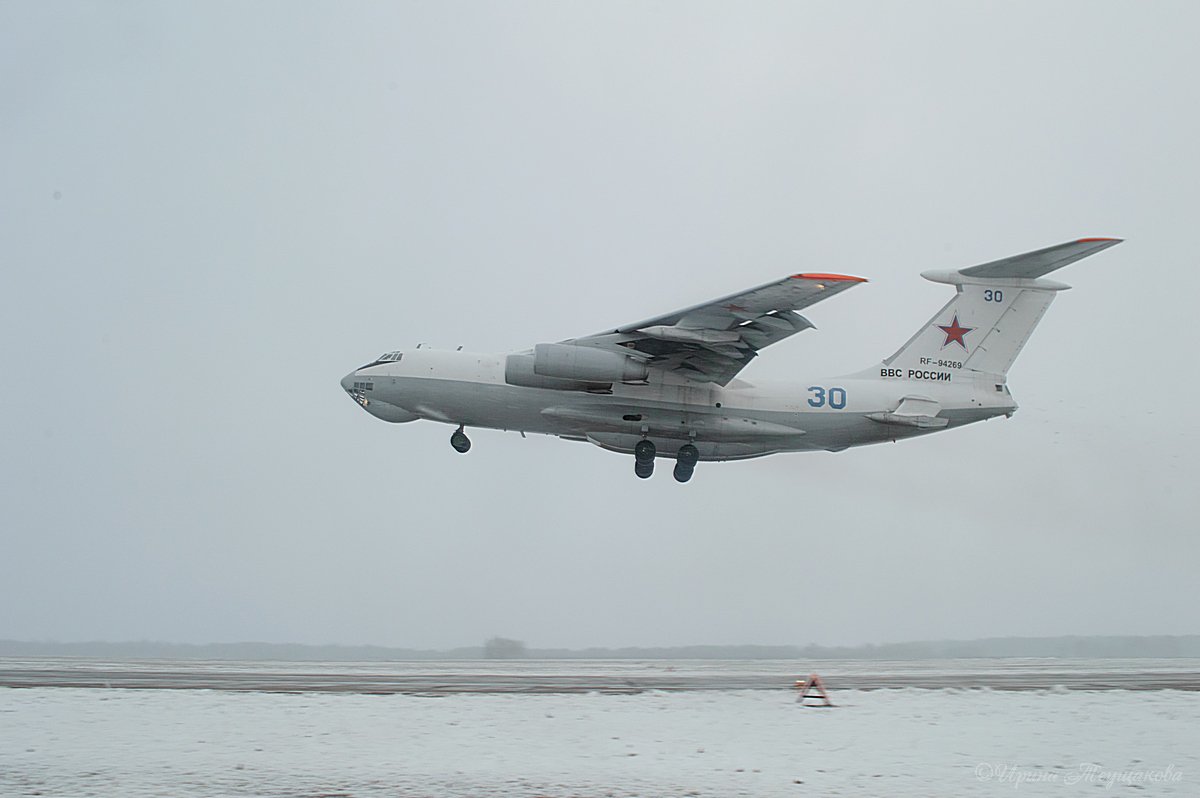 IL-78M takes off from Dyagilevo airfield, 2017