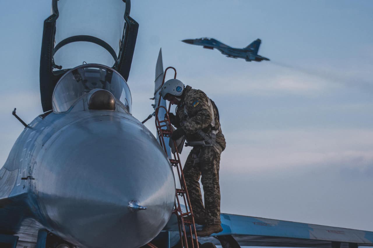 Ukrainian pilot and his MiG-29