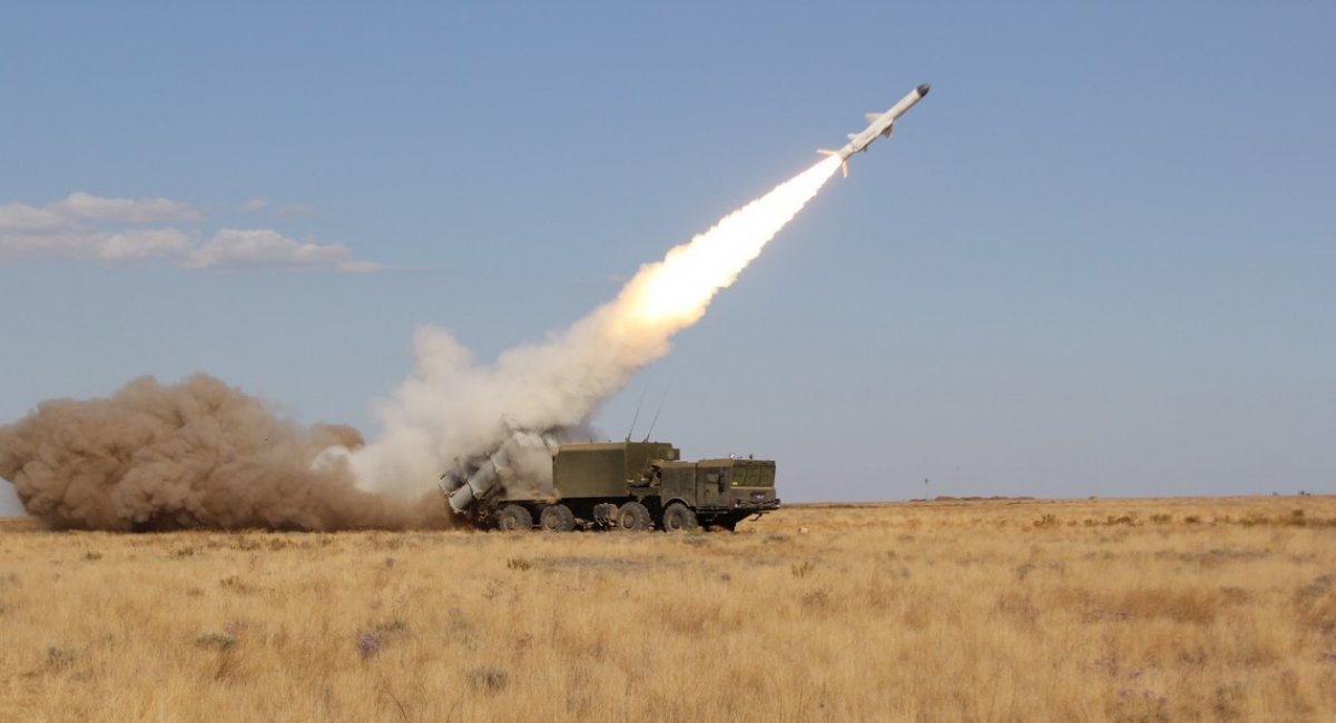 Bal system in occupied Crimea launching a missile