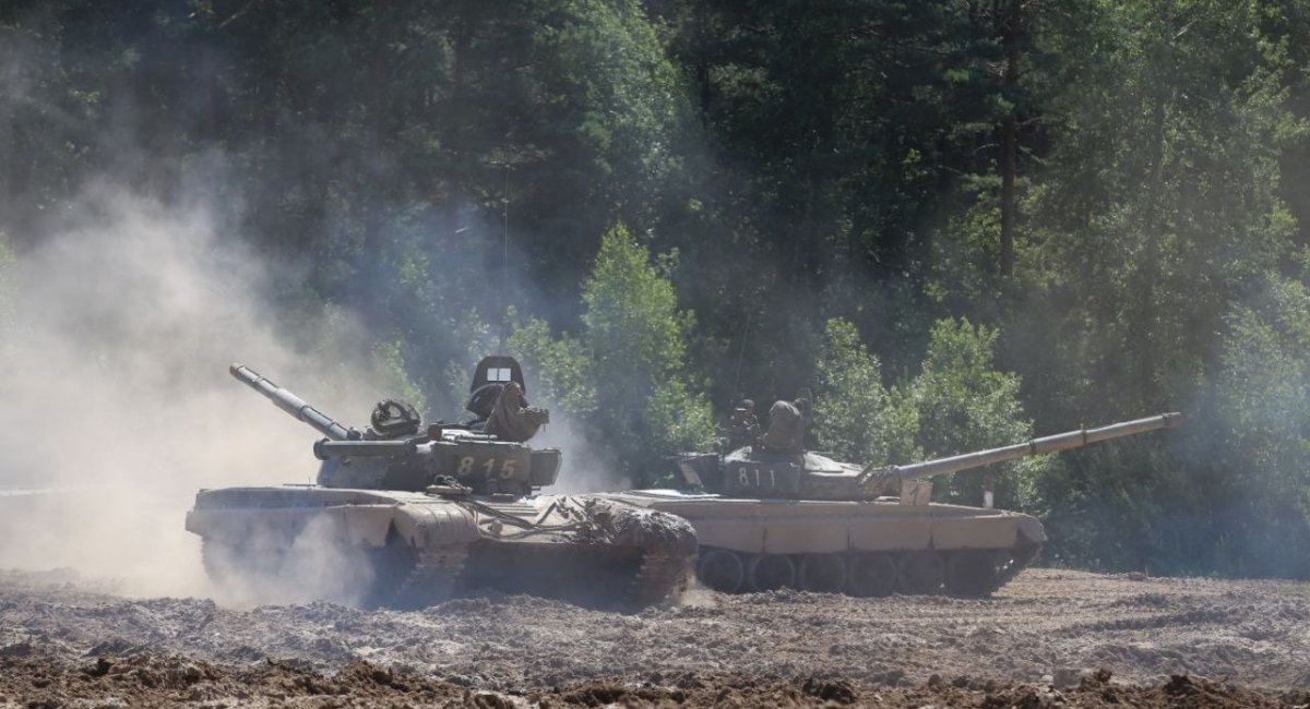 T-72A of the belarusian army