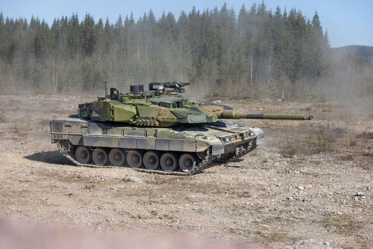 Leopard 2A8NO tank / Photo credit: Forsvaret