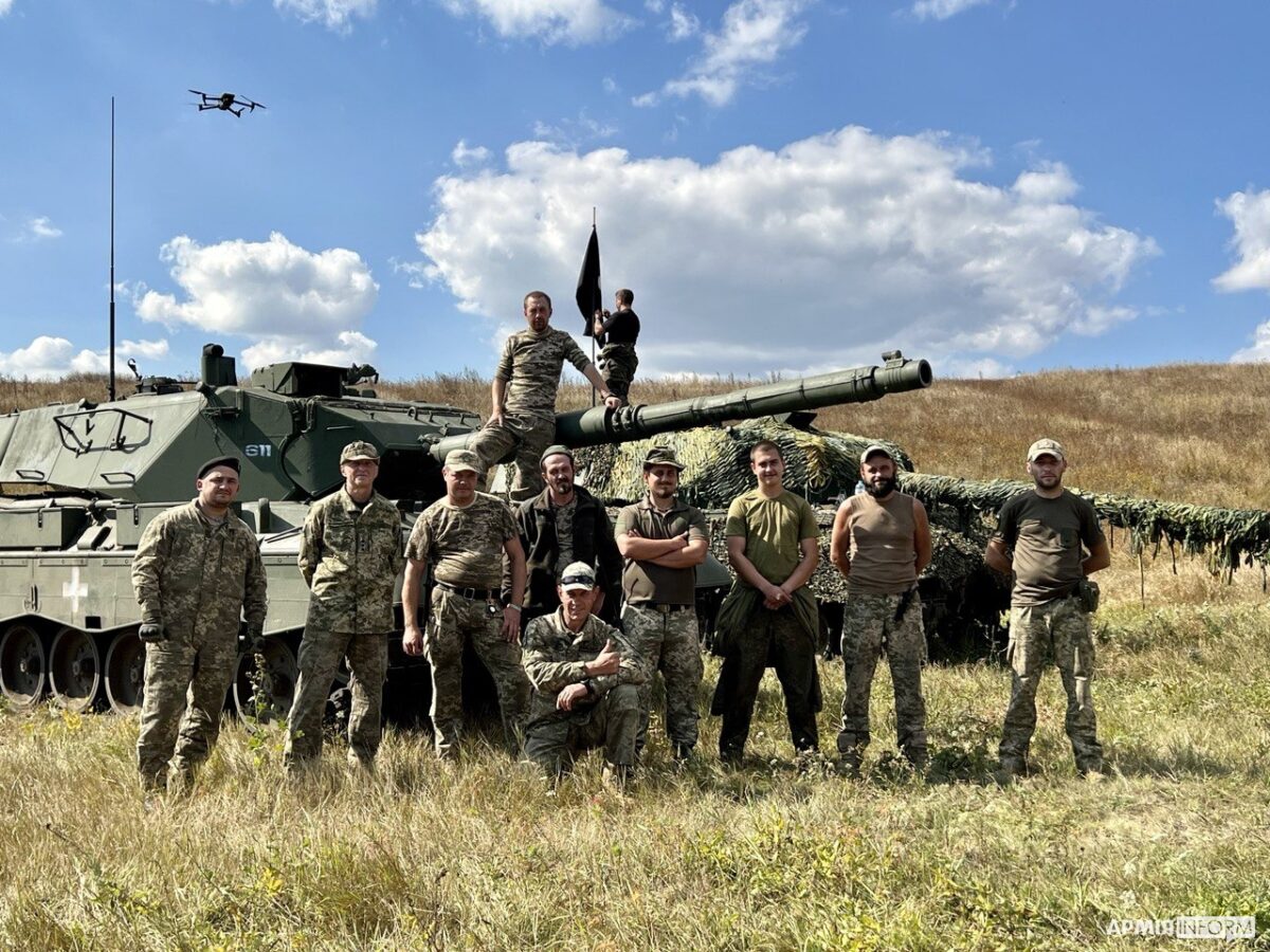 Leopard 1A5 in service with the Armed Forces of Ukraine, September 2023