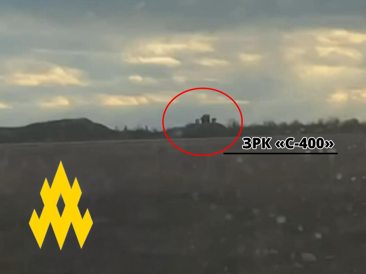 russians Build Defensive Structures at Airfield in Crimea, Likely for Su-24M and Su-30SM Aircraft, Defense Express
