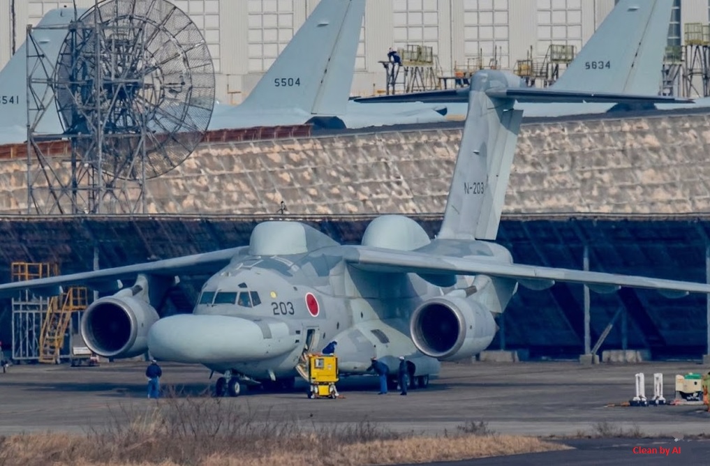 Why New Japanese Kawasaki EC-2 Electronic Warfare Aircraft Got Such Unusual Appearance and Why Is It Hereditary, EC-2 Stand-Off Jammer