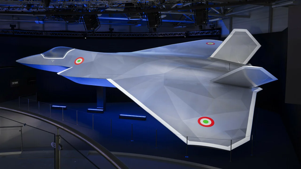 Sixth-generation fighter render under GCAP project / Open source image
