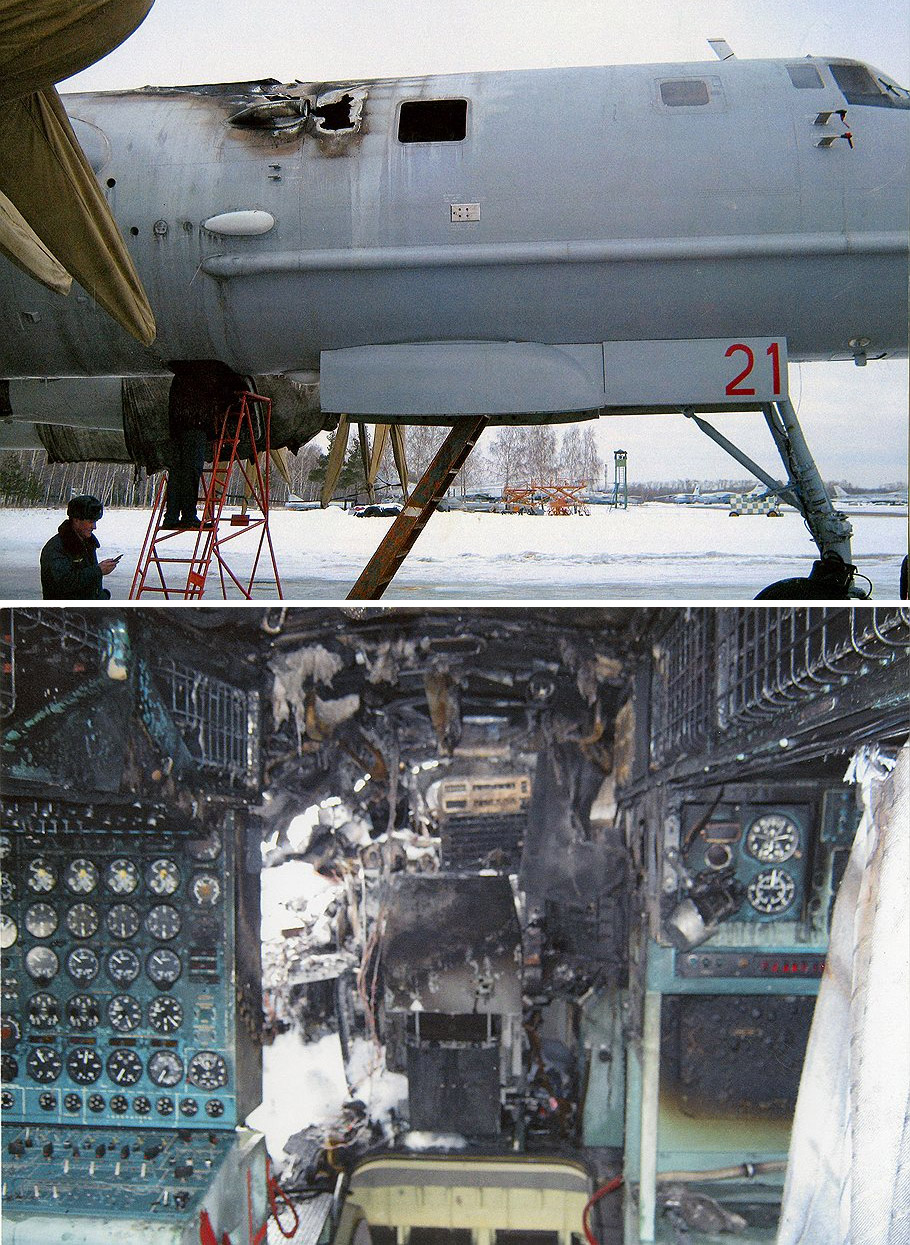 russian Tu-95MS, board number 21 