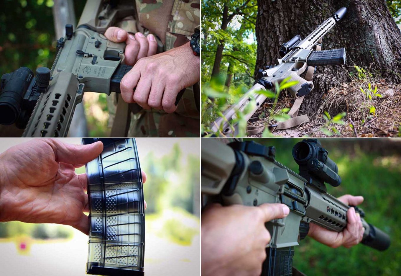 UAR-15 assault rifle undergoing testing with the National Guard of Ukraine