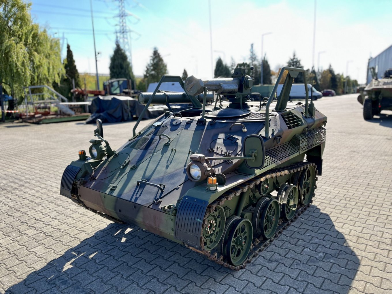 Demilitarized Wiesel 1 in the TOW variant