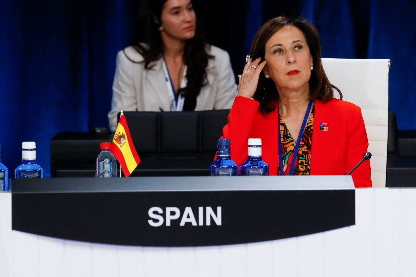 Spanish Defence Minister Margarita Robles. Spain June 29, 2022. REUTERS - Yves Herman