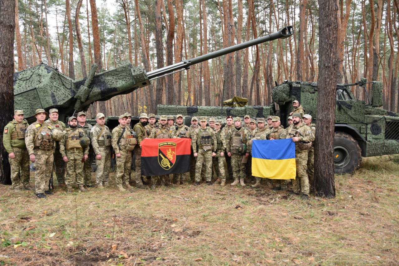 First photo of Archer howitzer in Ukraine, in service with the 45th Artillery Brigade