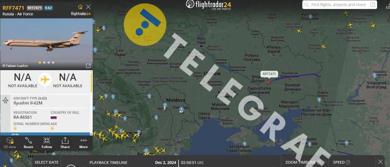 Old Soviet-era plane makes an unexpected appearance Defense Express Mysterious russian Il-62 Aircraft Was Spotted Over Ukraine: Technical Glitch or Real Threat?