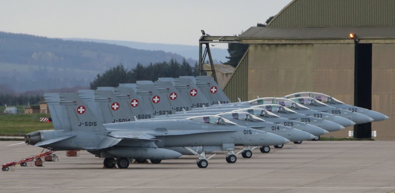 Switzerland Thinks About Cancelling It's F-35 Order Because of.. Coffee and Luxury Watches?, F/A-18 Hornet of the Swiss Air Force