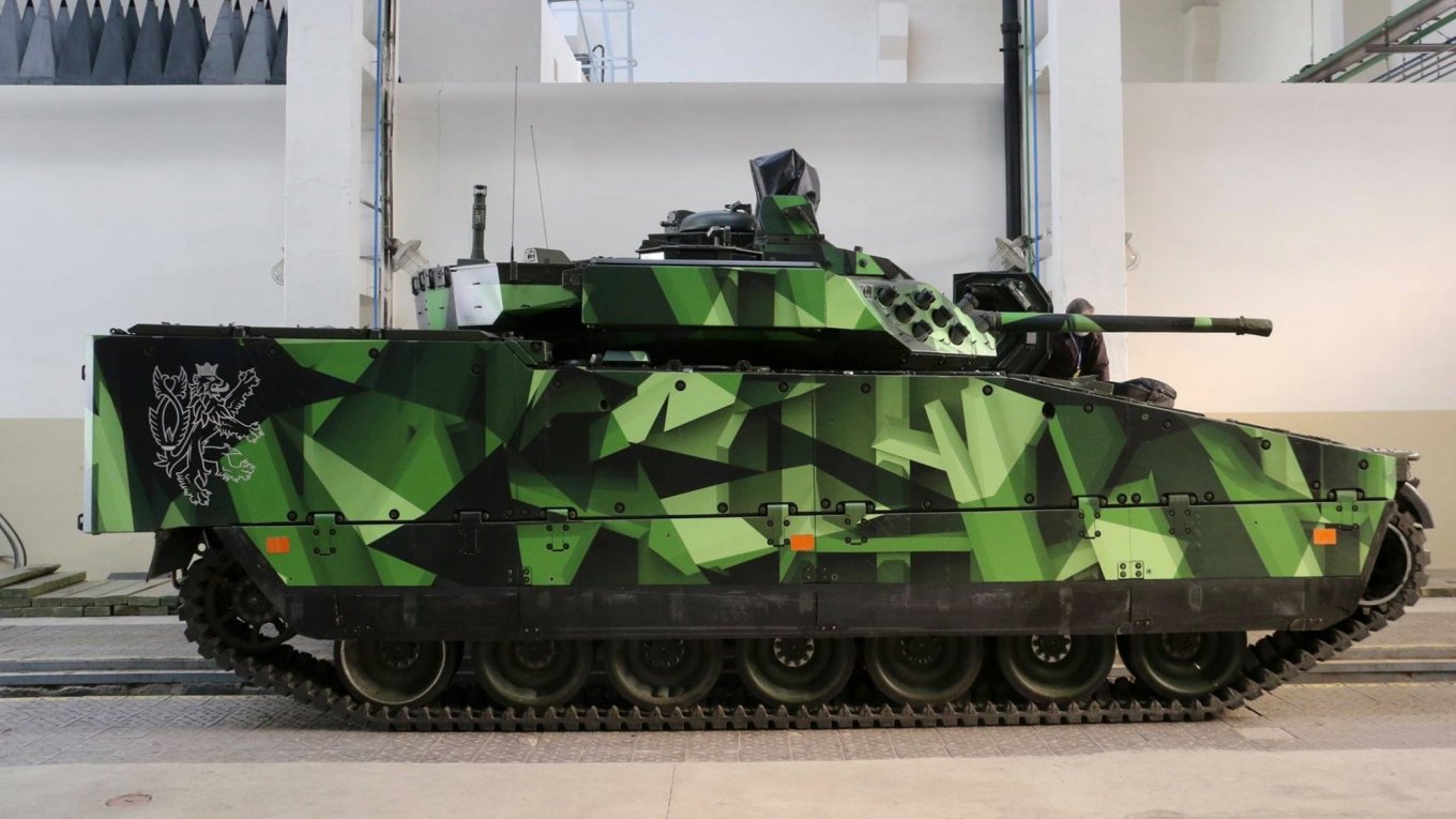 CV90 MkIV intended for the Czech Republic