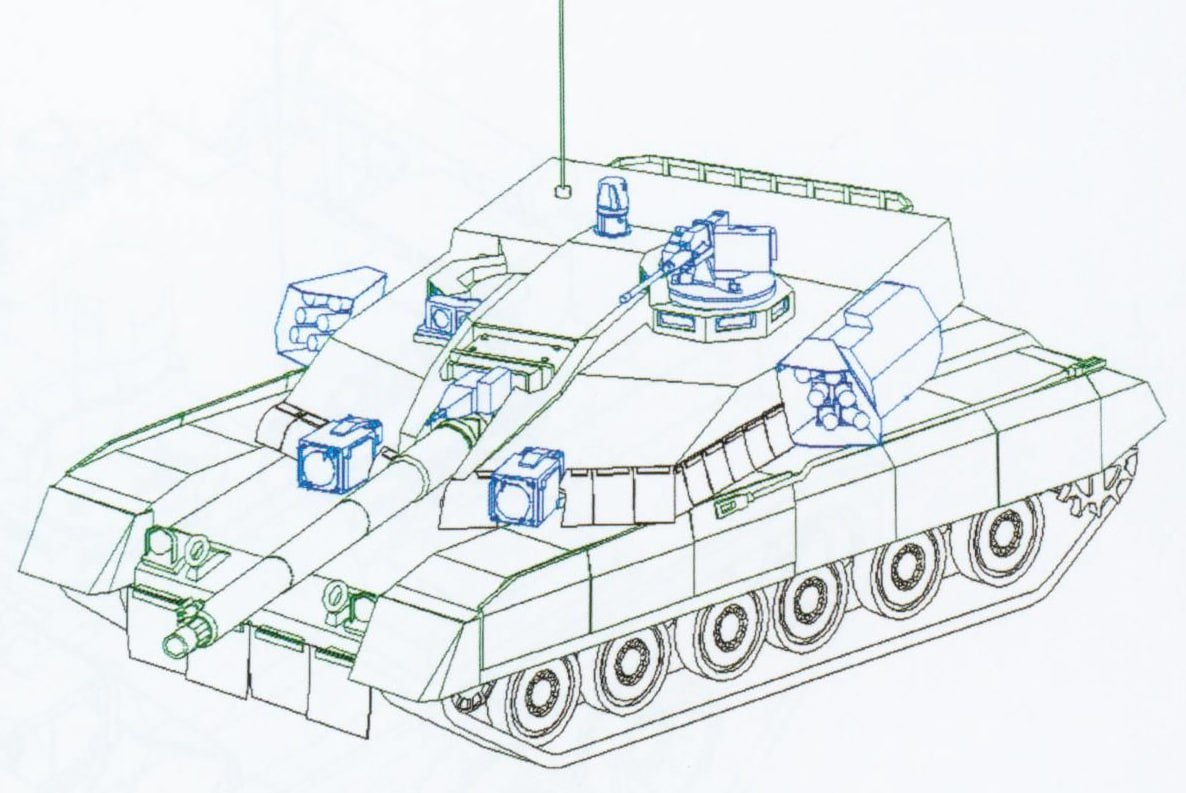 Back in the 90s, France Offered to Modernize Ukraine's T-80 Tanks With Leclerc Turret and Gun, Proposed T-80 modernization with the French T21 turret and Leclerc gun