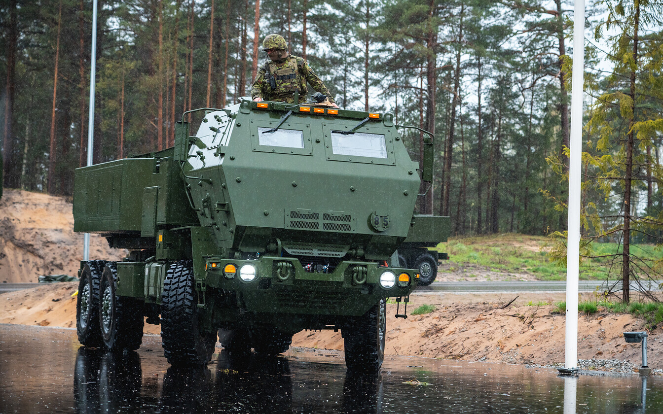 M142 HIMARS MLRS of the Estonian Armed Forces