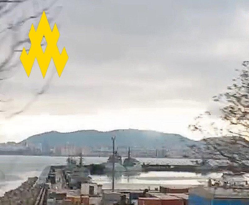 The Atesh partisan movement scouted out russia’s Black Sea Fleet naval base, where warships, patrol boats and supply vessels are located, including those redeployed from Crimea, Defense Express