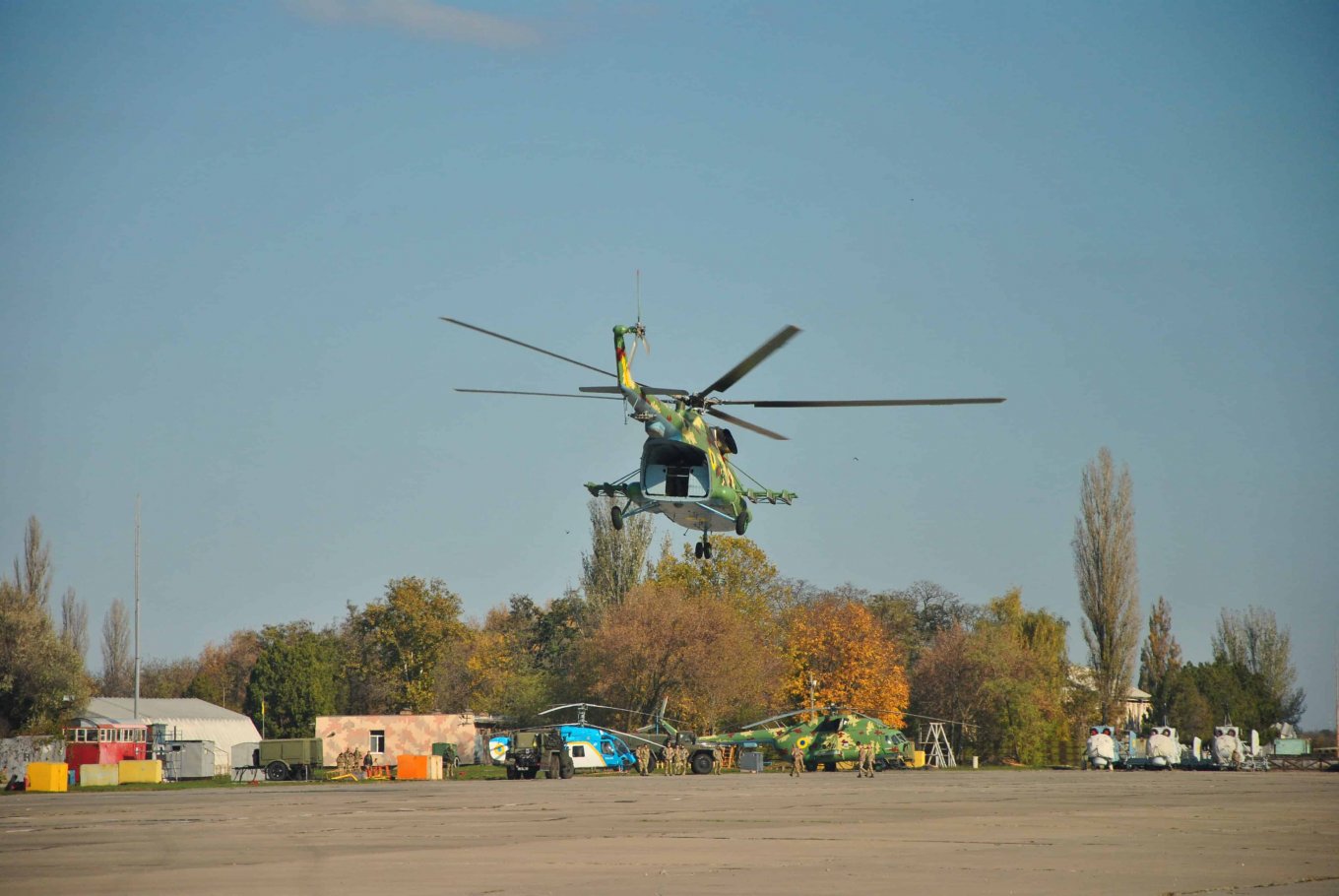 Mi-8MSB-V and Ka-226 helicopters