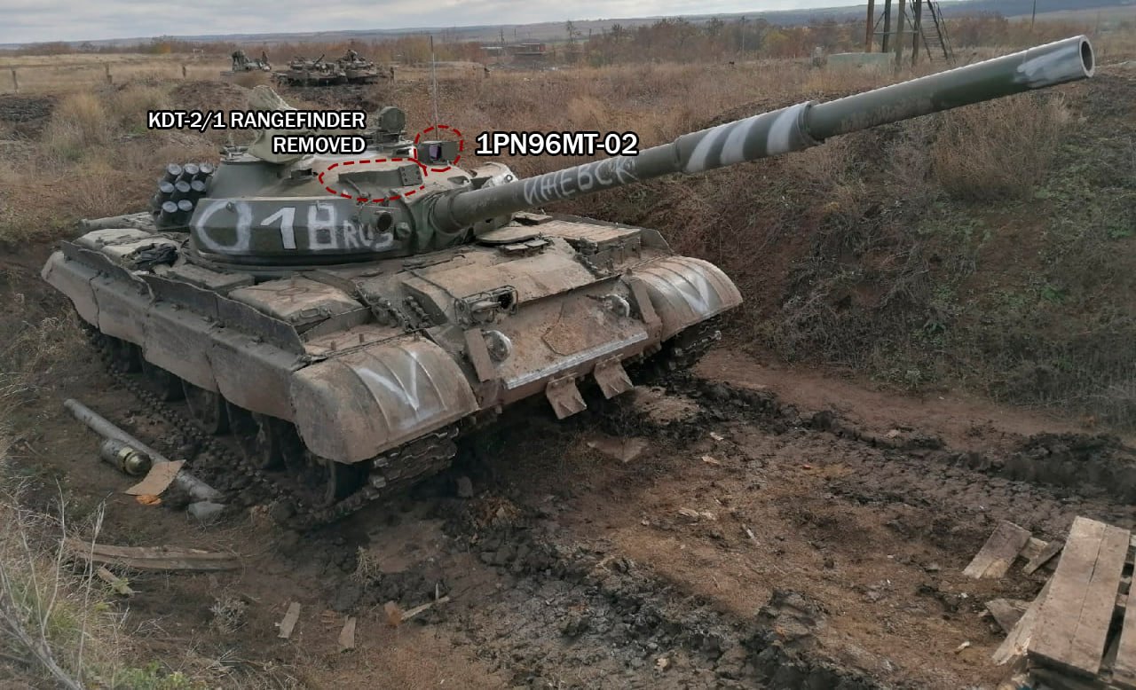 The first T-62M 
