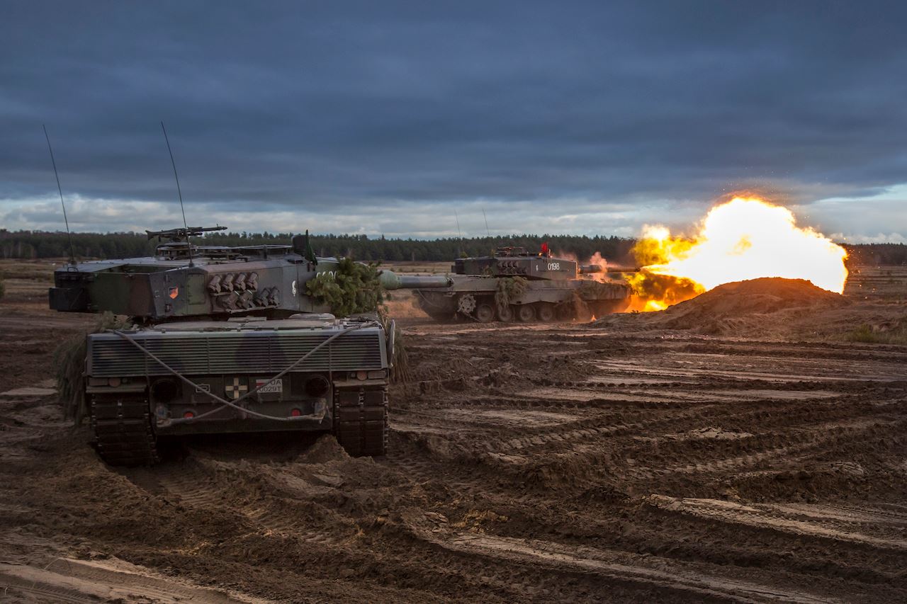 The Leopard 2A6 main battle tank Defense Express