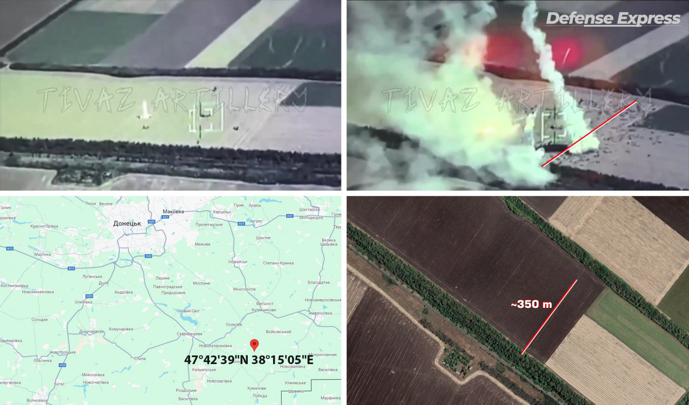 Destruction of a russian S-400 air defense system by an ATACMS in May 2024 / Defense Express / How Many ATACMS It Takes to Take Apart a russian Airfield