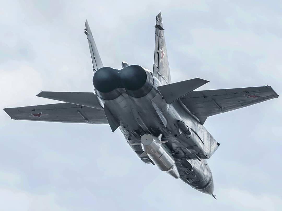 How Number of Ballistic Missiles Available in russia Changed Since This Year Spring, The MiG-31K airborne launch platform with Kh-47M2 Kinzhal air-launched ballistic missile aboard