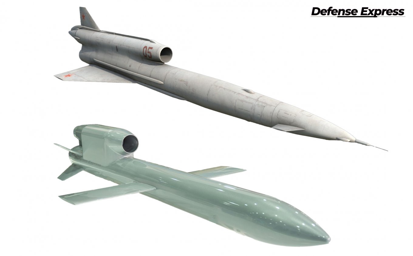 FP-5 Flamingo and Tu-141 Strizh, disregarding the size difference / Defense Express / FP-5 Flamingo is Not the Tu-141 Strizh and Not Even Similar