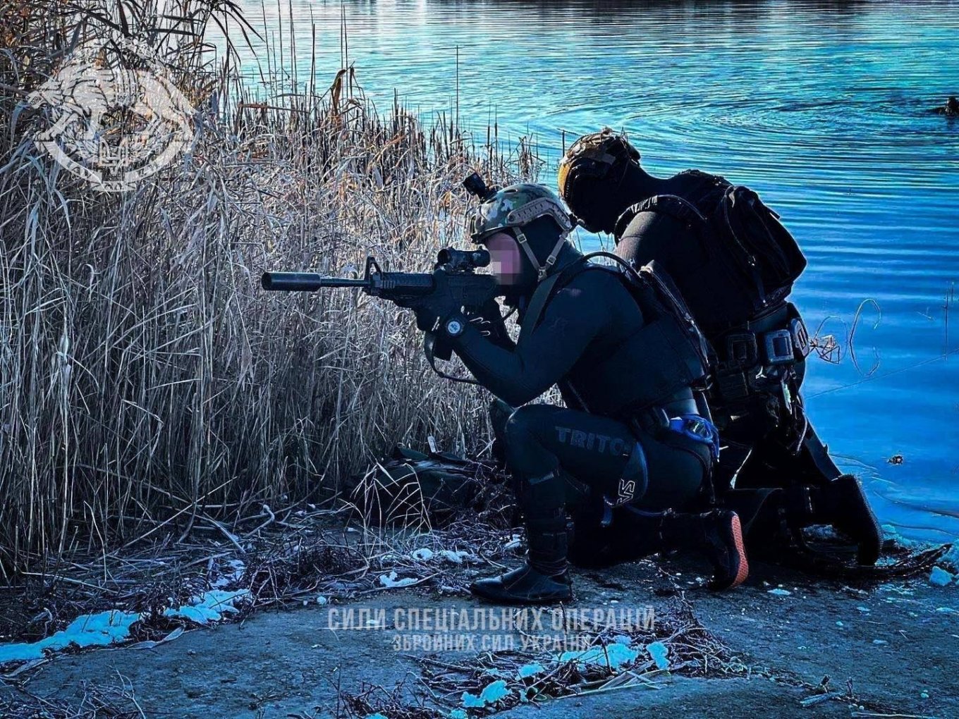 Illustrative photo: combat divers of the 73rd Special Purpose Sea Center